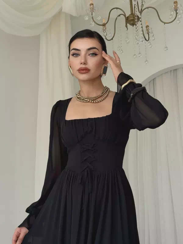 Tamo Korsaj Bağlama Elbise